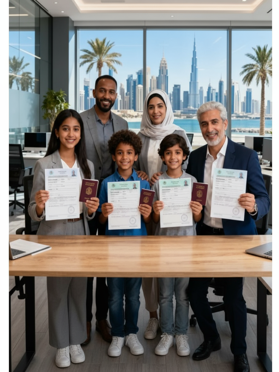 Dubai visa services and document clearing support for individuals and businesses.